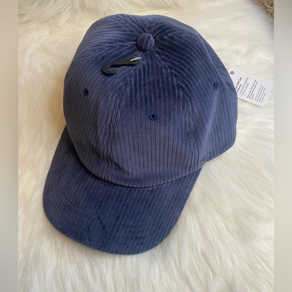 Lululemon Classic Unisex Ball Cap Corduroy TRUE NAVY TRNV L/XL NWT